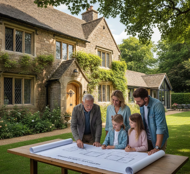 Traditional House Planning with Heritage & Cultural Design